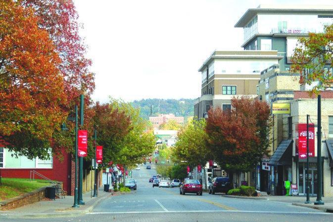 The Wildflower - Walk Everywhere Downtown Appartamento Fayetteville Esterno foto